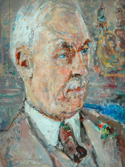Professor Frederick Brown, um 1920 von Dame Ethel Walker