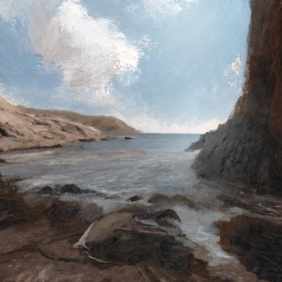Castle Cove Strand von Dan Hobday