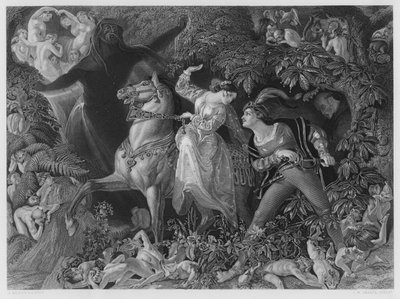 Undine, aus dem Bild in der Königlichen Sammlung von Daniel (after) Maclise