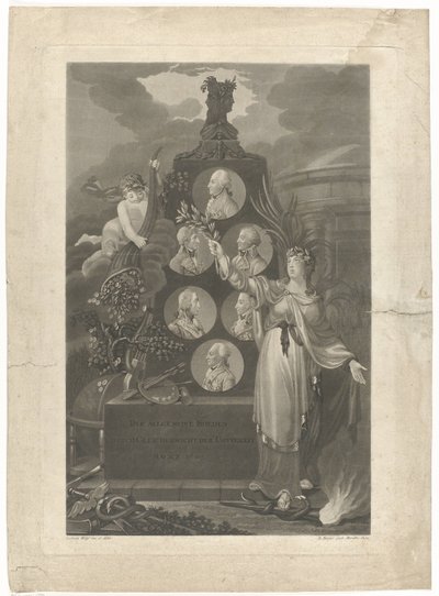 Allegorie auf den Frieden von Amiens, 1802 von Daniel Berger