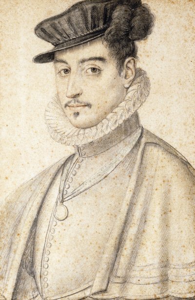 Porträt eines Mannes mit Mütze von Daniel Dumonstier