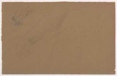 Studien der rechten Hand, 1850-60 von Daniel Huntington
