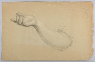 Studie für "Eine Lektion in Barmherzigkeit", 1850 von Daniel Huntington