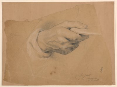 Studie für "Kommunion der t", 1844 von Daniel Huntington