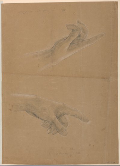 Studie für "Frühe Christia", 1839–40 von Daniel Huntington