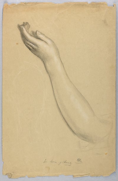 Studie für "Lektion der Nächstenliebe" von Daniel Huntington