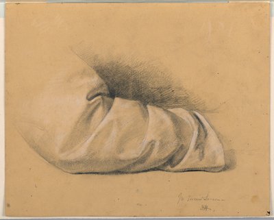 Studie für "Heilige Lektion" von Daniel Huntington