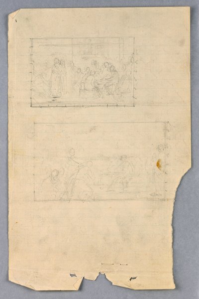 Studie für "Wissenschaftliche Gruppe" von Daniel Huntington