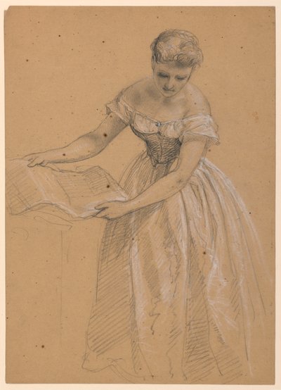 Stehende Frau, 1860 von Daniel Huntington