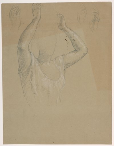 Frau mit erhobenen Händen A, 1844–45 von Daniel Huntington