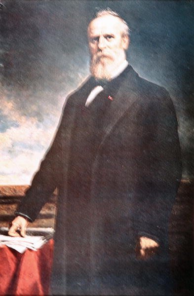 Rutherford B. Hayes (1822-93) von Daniel Huntington