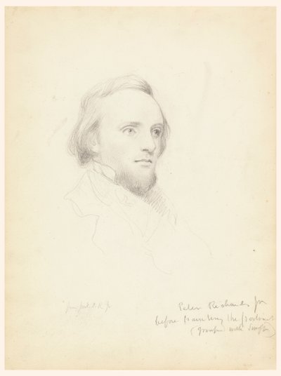 Skizze von Peter Richards