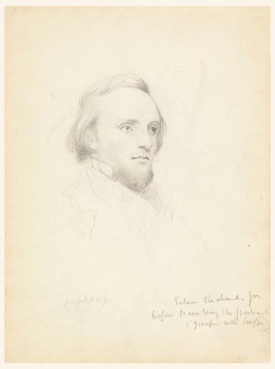 Skizze von Peter Richards