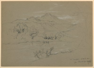 Blick auf den Mount Mansfield von Cambridge, Vermont von Daniel Huntington