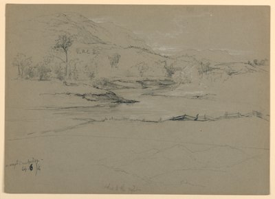 Blick auf Berge, auf dem Weg nach Cambridge, Vermont von Daniel Huntington