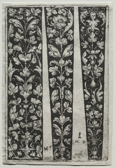 Ornamentleiste von Daniel I Hopfer