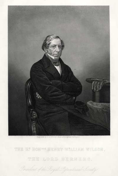 Henry William Wilson, 11. Baron Berners, um 1880 von Daniel John Pound