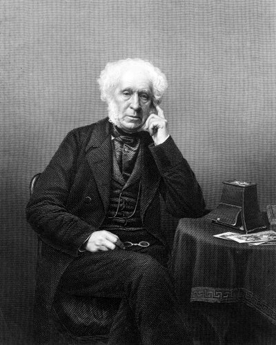 Sir David Brewster, schottischer Wissenschaftler, Erfinder und Schriftsteller des 19. Jahrhunderts von Daniel John Pound
