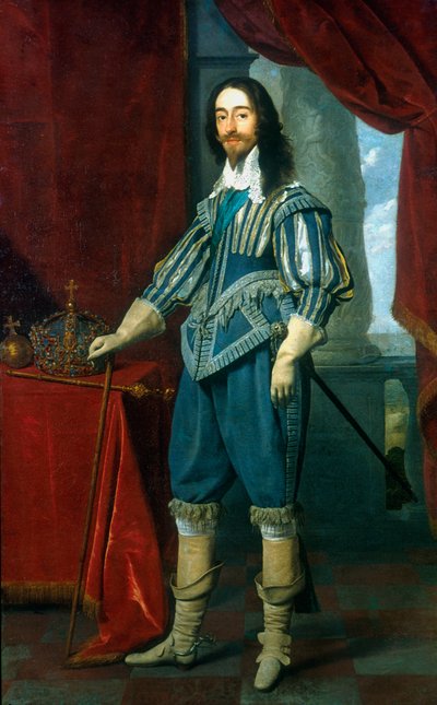 Karl I., König von Großbritannien und Irland von Daniel Mytens