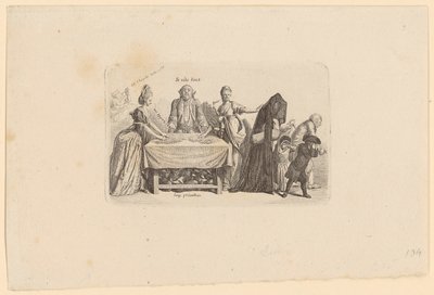 Bankrotteur von Daniel Nikolaus Chodowiecki