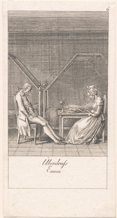 Beweggründe zur Heirat und ihre Folgen. Bl. 6 von Daniel Nikolaus Chodowiecki
