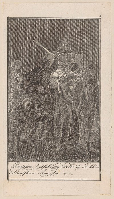 Blatt 5 der „Darstellungen aus der neuen Geschichte“ von Daniel Nikolaus Chodowiecki