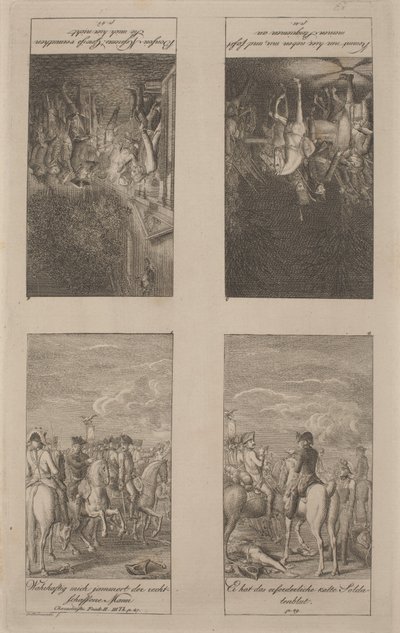 Eigenschaften von König Frederik II (Teil III) von Daniel Nikolaus Chodowiecki