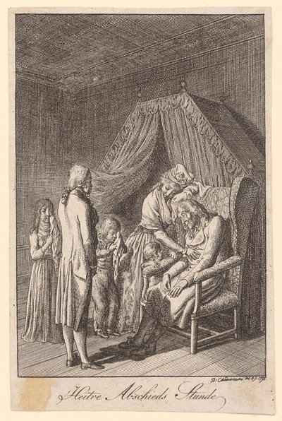 Heitere Abschiedsstunde von Daniel Nikolaus Chodowiecki