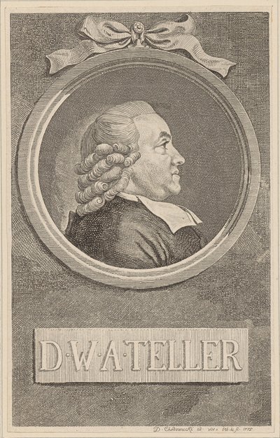 Porträt von Wilhelm Abraham Teller von Daniel Nikolaus Chodowiecki