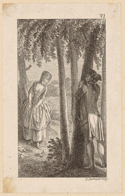 Seine sechste Frau von Daniel Nikolaus Chodowiecki