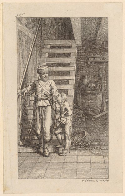 Titelkupfer zu Schummels Wilhelm von Blumenthal, erster Teil von Daniel Nikolaus Chodowiecki