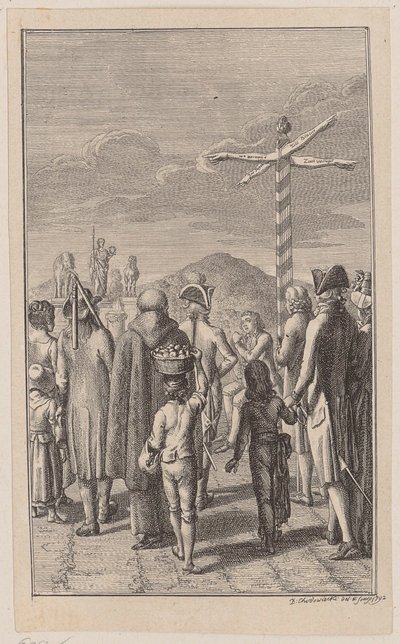 Titelkupfer zu Wiesingers "Gedichten" von Daniel Nikolaus Chodowiecki