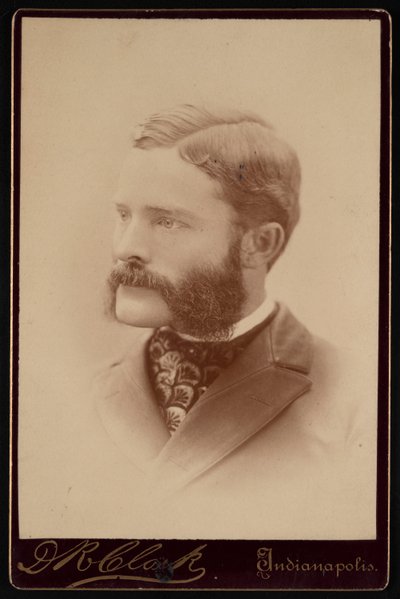 Porträt von Barton Warren Evermann 1853-1932, vor 1900 von Daniel R Clark