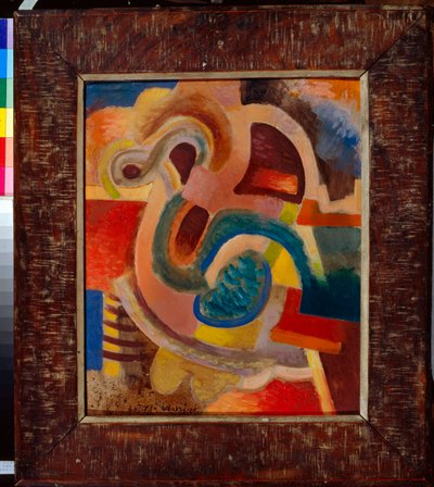 Abstrakte Komposition Nr. 8 von Daniel Vladimir Baranoff Rossine
