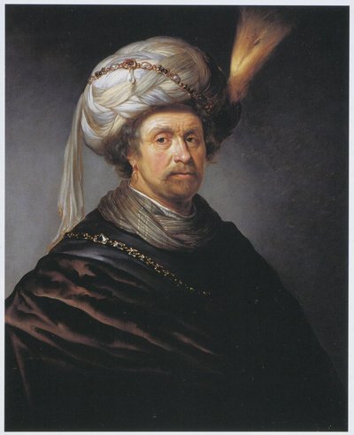 Mann mit Turban von Daniël de Koninck