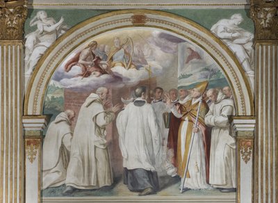 Heiliger Hugo, Gründer des ersten Kartäuserklosters von Daniele Crespi