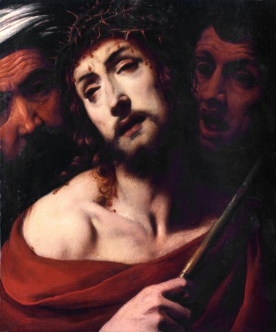 Die Verspottung Christi (Gemälde von Daniele Crespi) von Daniele Crespi