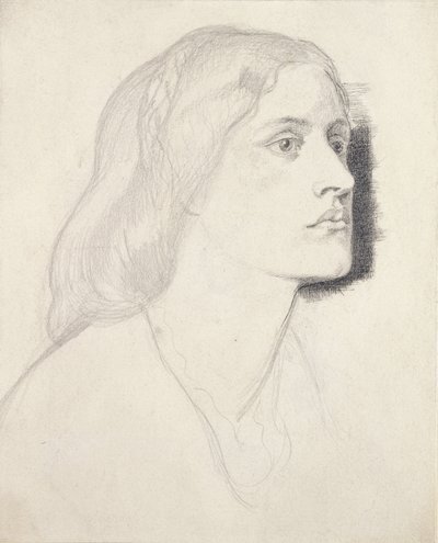Porträt von Miss Ruth Herbert, wahrscheinlich 1858 von Dante Gabriel Charles Rossetti