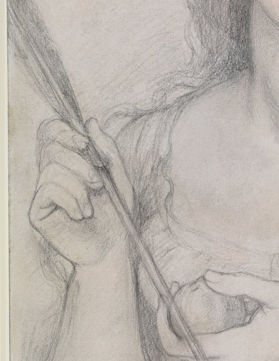 Studie für "Venus Verticordia" von Dante Gabriel Charles Rossetti