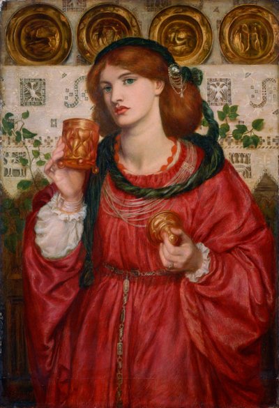 Der Liebesbecher, 1867 von Dante Gabriel Charles Rossetti