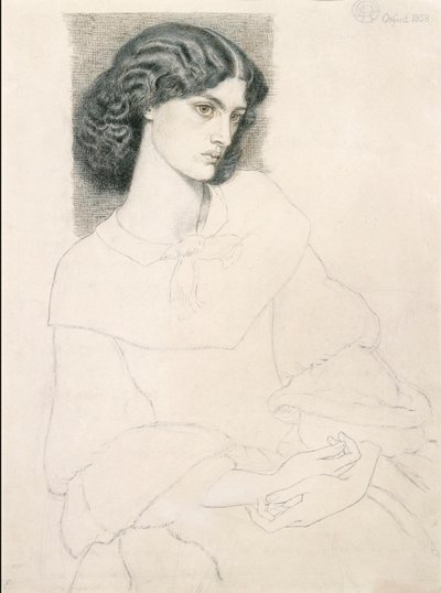 Jane Burden (1840-1914) von Dante Gabriel Rossetti