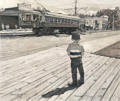 Verzaubert in Fort Edmonton von Darrell Windjack