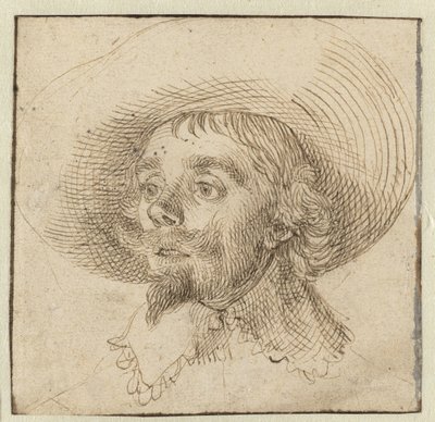 Porträt von Hendrick Cornelisz Vroom (?) von David Bailly (attributed to)