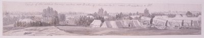 Landschaft mit Figuren und einem Wagen von David Charles Read