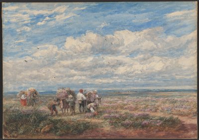 Die Heidekraut- oder Ginstersammler von David Cox