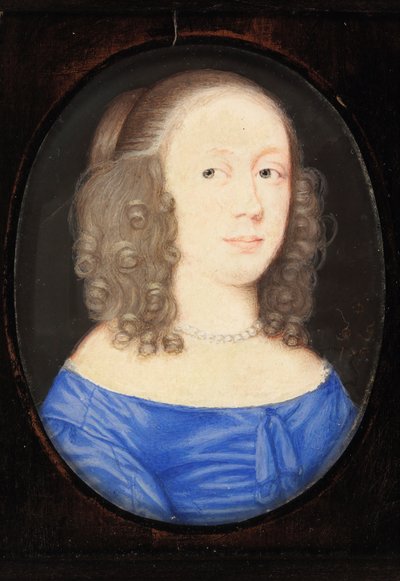 Eine Dame namens Elizabeth Vere, Gräfin von Clare, 1653 von David Des Granges