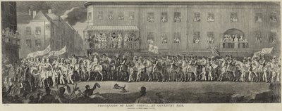 Prozession von Lady Godiva auf dem Jahrmarkt von Coventry von David Gee