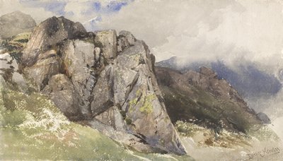 Bergfelsen von David Hall McKewan
