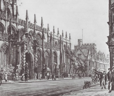 Oxford: Die Vorhalle von St. Mary