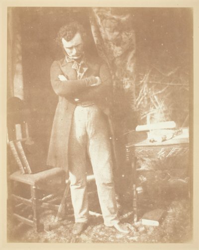 Mr. Robertson, Sub-Editor von The Witness, um 1843-44 von Hill and Adamson